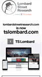 Mobile Screenshot of lombardstreetresearch.com